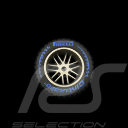 Pirelli Magnet F1 Full Wet Tyre Blue - Decorative Magnet PIRPC0141