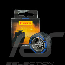 Magnet Pirelli F1 Pneu Maxi Pluie Bleu - Aimant Decoratif PIRPC0141