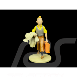 Figurine Tintin en Route Résine 12 cm 42217