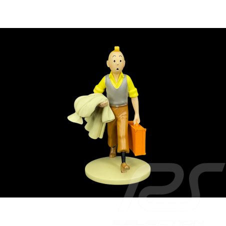 Figurine Tintin en Route Résine 12 cm 42217