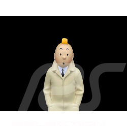 Figurine Tintin Trench coat - Le Crabe aux Pinces d'Or Résine 12 cm 42190