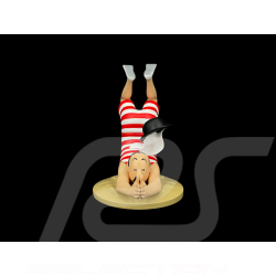 Tintin Figurine - Thompson / Thomson - Swimmer - Land Of The Black Gold 8,5 cm 42196