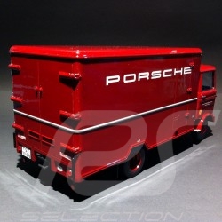 Camion Mercedes - Benz LP608 Porsche rouge 1/18 Premium Classixxs 30040