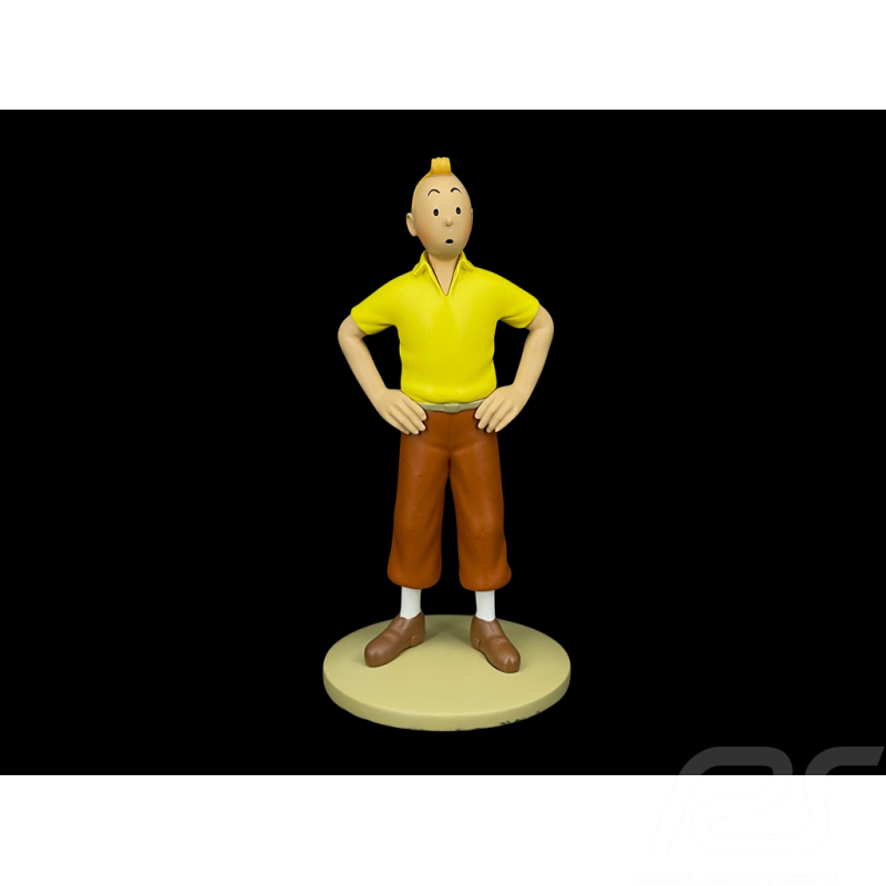 Tintin Figurine - Tintin in a yellow polo shirt - Cigars of the Pharaoh 12 cm 42263