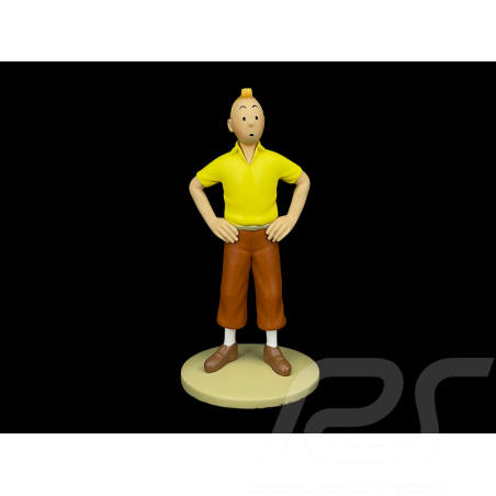 Tintin Figurine - Tintin in a yellow polo shirt - Cigars of the Pharaoh 12 cm 42263