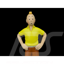 Figurine Tintin - Tintin en polo jaune - Les Cigares du Pharaon 12 cm 42263
