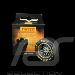 Pirelli Magnet F1 Soft-Reifen Gelb - Dekomagnet PIRPC0139
