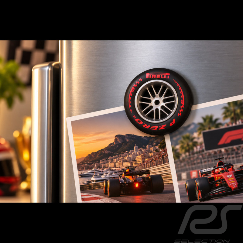 Pirelli Magnet F1 Soft Tyre Red - Decorative Magnet PIRPC0138