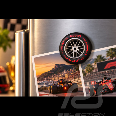Pirelli Magnet F1 Soft Tyre Red - Decorative Magnet PIRPC0138