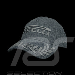 Casquette Pirelli F1 Brodé Premium Bleu Jean PIRPC0154 - mixte