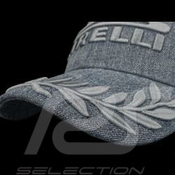 Pirelli Hat F1 Embroidered Premium Denim Blue PIRPC0154 - unisex