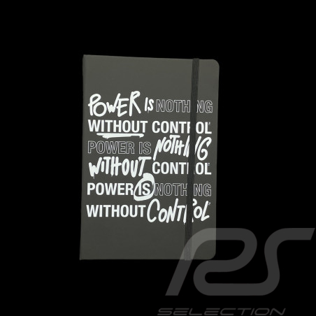 Pirelli Notizbuch F1 A5 "Power is Nothing Without Control" Schwarz PIRPC0144
