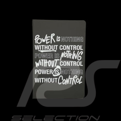 Pirelli Notebook F1 A5 "Power is Nothing Without Control" Black PIRPC0144