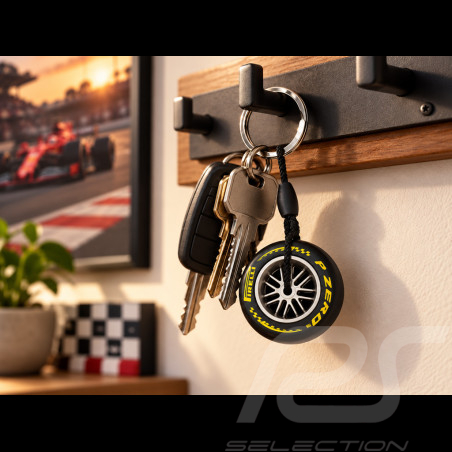 Pirelli Keyring F1 Medium Tyre Yellow PIRPC0132