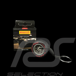 Porte-clés Pirelli F1 Pneu Tendre Rouge PIRPC0131