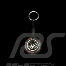 Porte-clés Pirelli F1 Pneu Tendre Rouge PIRPC0131