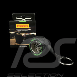 Porte-clés Pirelli F1 Pneu Intermédiaire Vert PIRPC0133