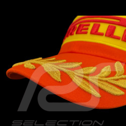 SELTEN : Pirelli Cap F1 Sieger Barcelona Grand Prix F1 Bestickte Premium Orange PIRPC0086 - unsiex