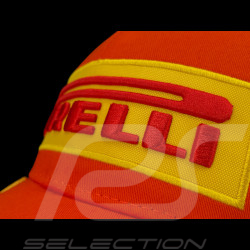 RARE : Casquette Pirelli F1 Vainqueur Grand Prix Bracelone F1 Brodé Premium Orange PIRPC0086 - mixte