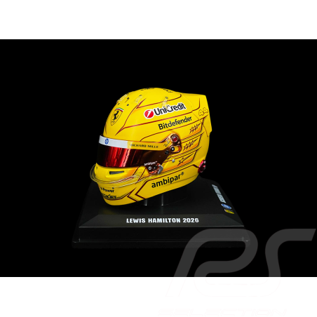 Lewis Hamilton Helm Ferrari n° 44 Saison 2026 F1 1/5 LookSmart LSHEL031