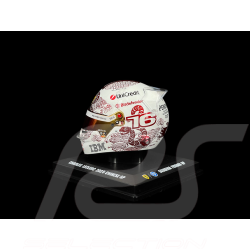 Casque Charles Leclerc Ferrari n° 16 GP Chine 2025 F1 1/5 LookSmart LSHEL011