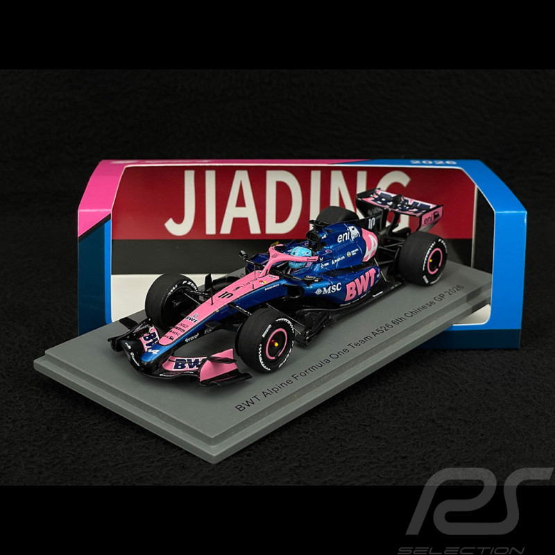 Pierre Gasly Alpine A526 n° 10 6ème GP Chine 2026 F1 1/43 Spark S9366
