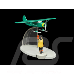 Avion Tintin - Jo, Zette et Jocko : Destination New York - L'avion sur skis 19 cm 29569