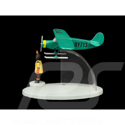 Avion Tintin - Jo, Zette et Jocko : Destination New York - L'avion sur skis 19 cm 29569