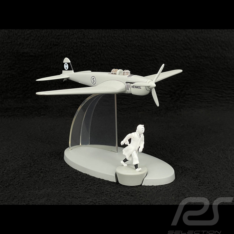 Avion Tintin - L'avion de Chasse Bordure - Le Sceptre d'Ottokar 19 cm 29564