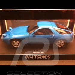 Porsche 928 bleu 1/18 Autoart 77901