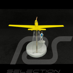 Avion Tintin -  Jo, Zette et Jocko : Le Testament de M. Pump - Prototype C48 Jaune 19 cm 29566