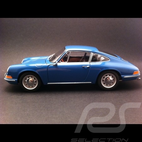 Porsche 911 1964 blue 1/18 Autoart 77913