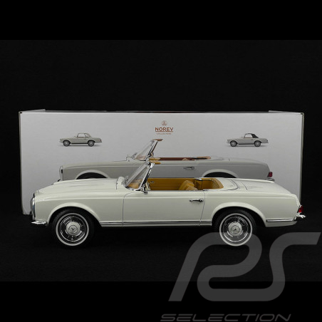 Mercedes-Benz 230 SL 1963 Weiß 1/12 Norev 123800