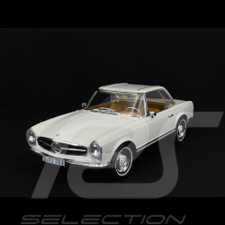 Mercedes-Benz 230 SL 1963 Blanc 1/12 Norev 123800