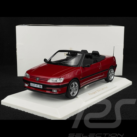 Peugeot 306 Cabriolet 1994 Rouge Lucifer 1/18 Norev 184930