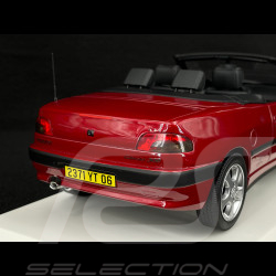 Peugeot 306 Cabriolet 1994 Rouge Lucifer 1/18 Norev 184930
