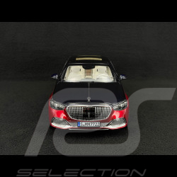 Mercedes-Benz Maybach S 680 4Matic 2021 Nautical Blue / Patagonia Red 1/18 Norev 183919