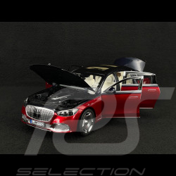 Mercedes-Benz Maybach S 680 4Matic 2021 Nautikblau / Patagonienrot 1/18 Norev 183919