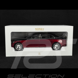 Mercedes-Benz Maybach S 680 4Matic 2021 Nautical Blue / Patagonia Red 1/18 Norev 183919
