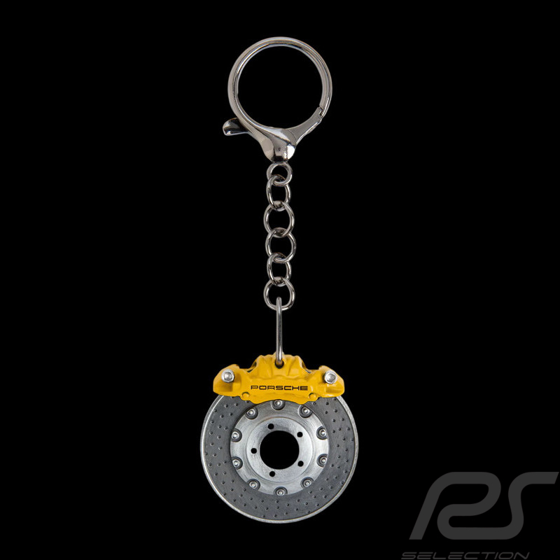 Porte-clés Porsche Pas Cher disque de frein jaune WAP0503700PSAB
