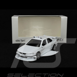 Peugeot 406 Taxi 2 2000 White 1/43 Norev Jet Car 474622