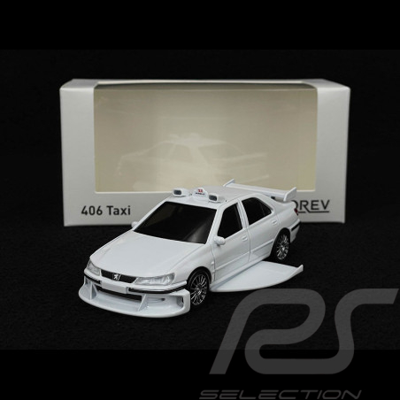 Peugeot 406 Taxi 2 2000 Blanc 1/43 Norev Jet Car 474622