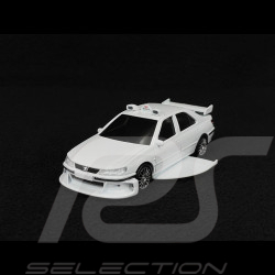 Peugeot 406 Taxi 2 2000 Weiß 1/43 Norev Jet Car 474622