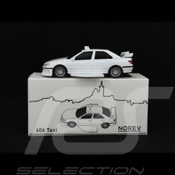 Peugeot 406 Taxi 2 2000 Weiß 1/43 Norev Jet Car 474622