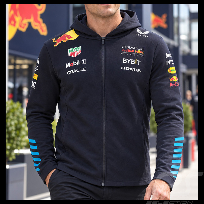 Veste Red Bull Racing Pas Cher F1 Team Verstappen Bleu Nuit TM5290-190 - Homme