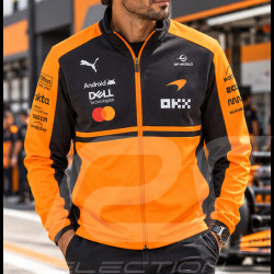 Veste McLaren Softshell F1 Team Norris / Piastri 2026 Orange Papaye Puma 701241092-001 - Mixte