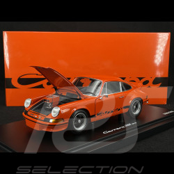 Porsche 911 Carrera RS 2.7 1973 × La Marzocco Tangerine Orange / Schwarze Streifen 1/18 Minichamps WAP021119260RS