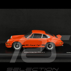 Porsche 911 Carrera RS 2.7 1973 × La Marzocco Orange Tangerine / Bandes Noires 1/18 Minichamps WAP021119260RS
