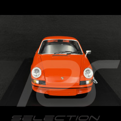 Porsche 911 Carrera RS 2.7 1973 × La Marzocco Orange Tangerine / Bandes Noires 1/18 Minichamps WAP021119260RS