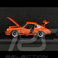 Porsche 911 Carrera RS 2.7 1973 × La Marzocco Orange Tangerine / Bandes Noires 1/18 Minichamps WAP021119260RS